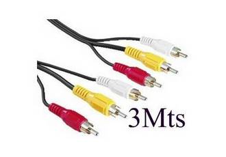 CABLE 3 RCA X 3 RCA 3 MTS