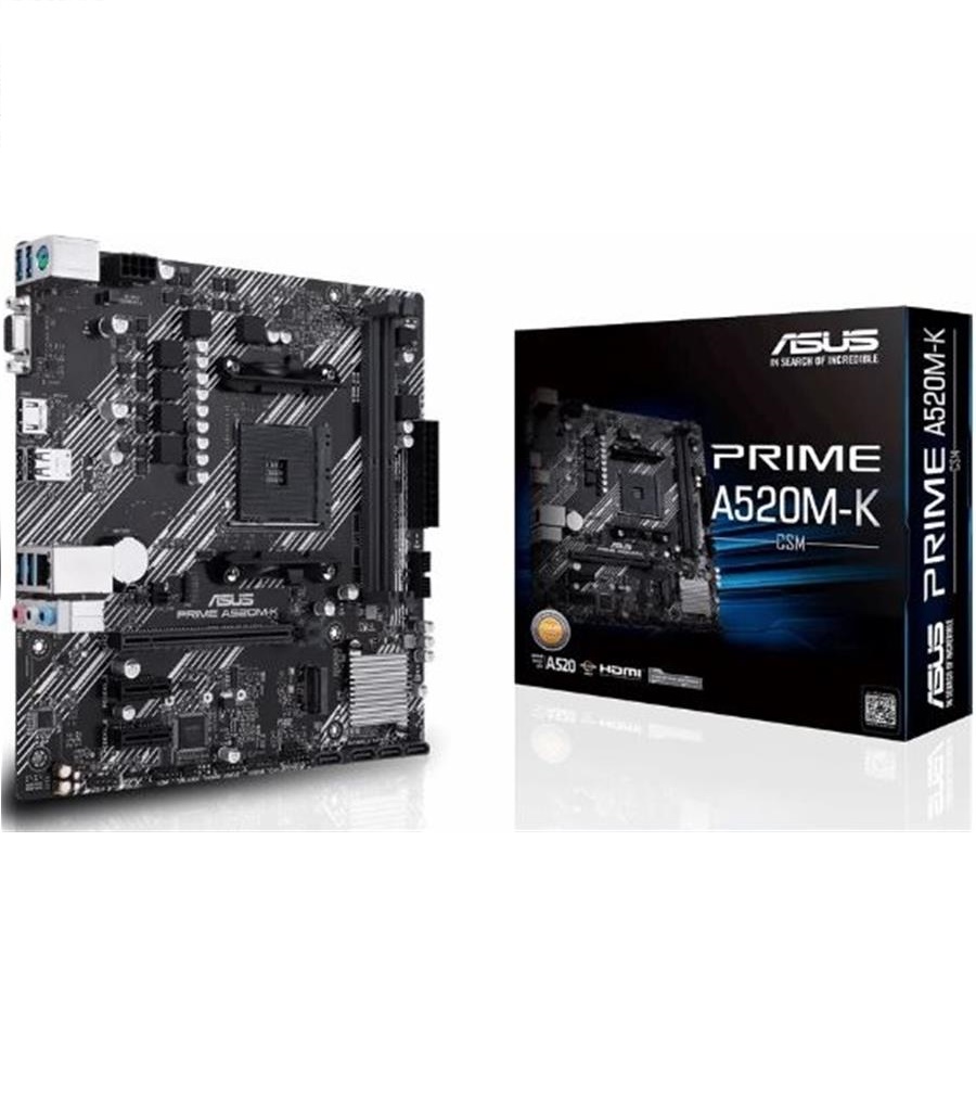 MOTHER AM4 ASUS PRIME A520M K