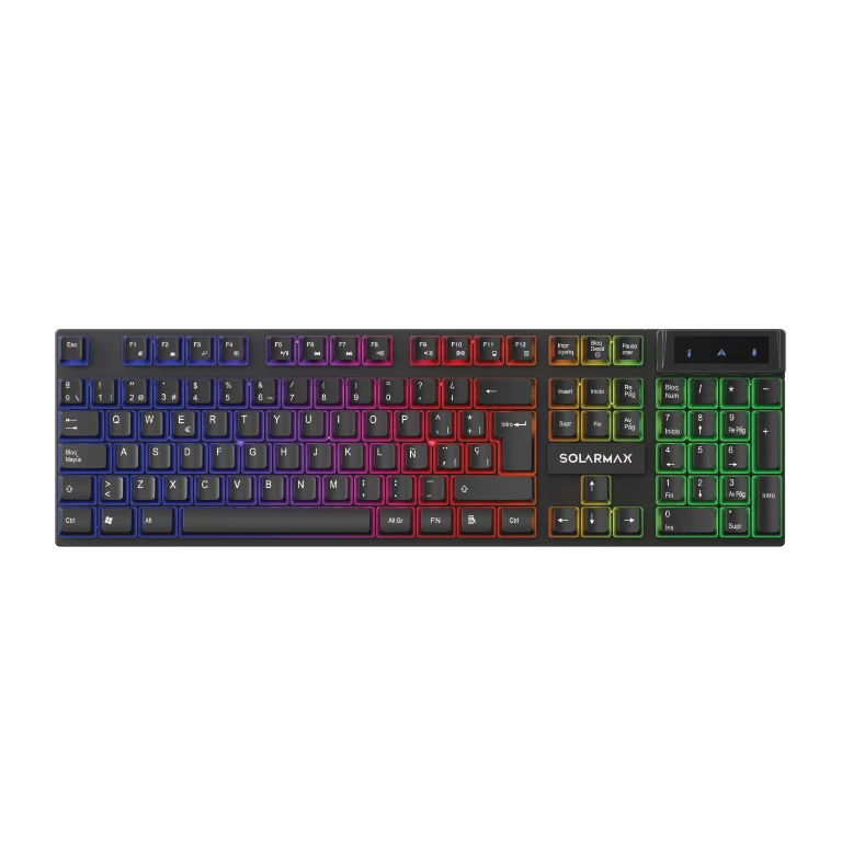 TEC+MOUSE+AUR+PAD GAMER SOLARMAX USB 26001IC04170598