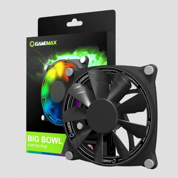 FAN COOLER GAMEMAX P/GABINETE 120MM RGB GMX-AF12X