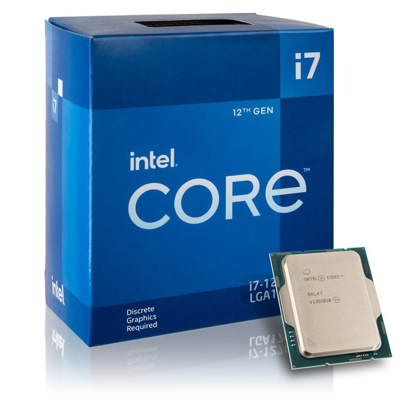 PROCESADOR CPU INTEL 1700 12VA GEN. CORE I7 12700F SIN VIDEO