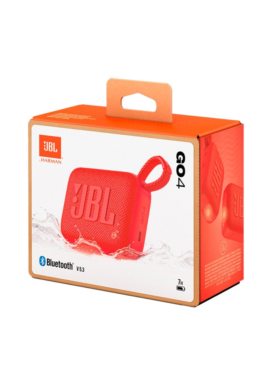 PARLANTE BLUETOOTH JBL GO 4 ROJO SUMERGIBLE