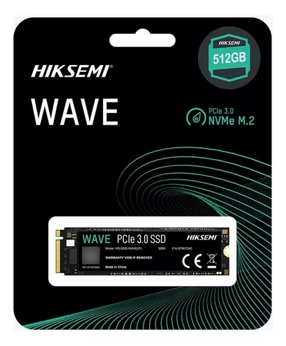 DISCO SOLIDO SSD M2 PCIE 3.0 NVME 512GB HIKSEMI WAVE PRO