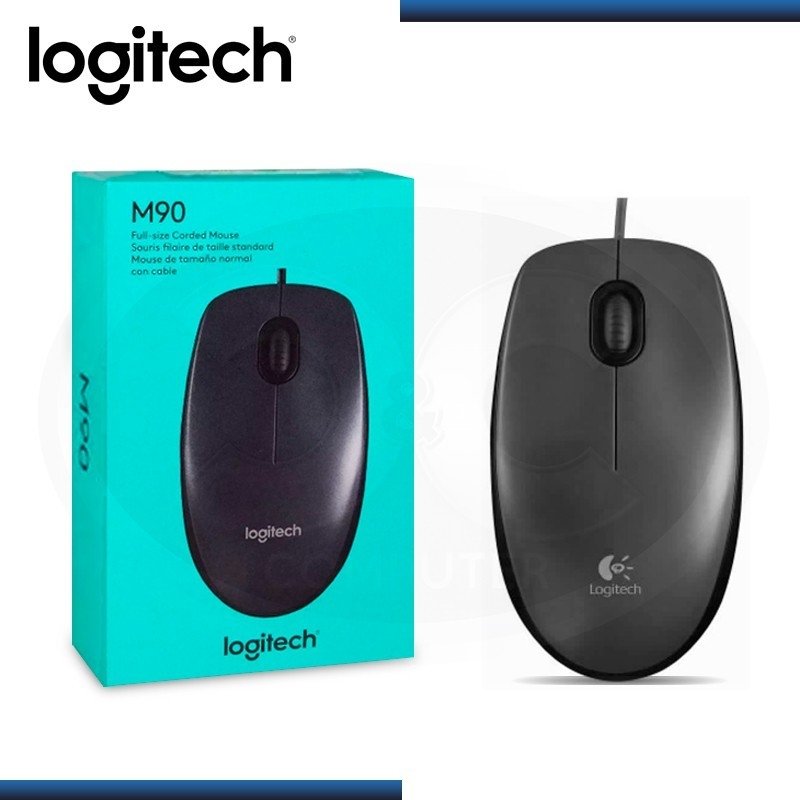 MOUSE USB LOGITECH M90 NEGRO