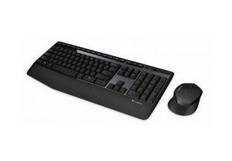 TEC+MOUSE WIRELESS LOGITECH MK345 BLACK INALAMBRICO