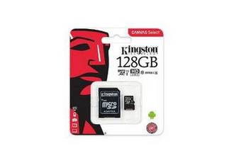 MEMORIA MICRO SD 128GB 100mb/s KINGSTON