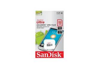 MEMORIA MICRO SD 32GB SANDISK C10 100mb/s