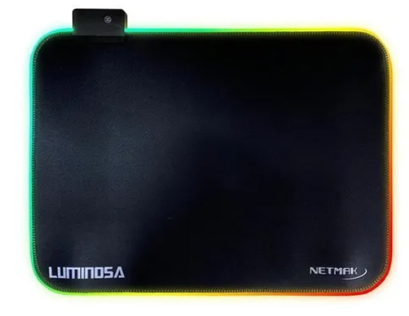 PAD MOUSE GAMER NETMAK RETROILUMINADO