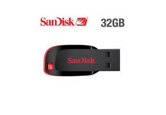 PENDRIVE 32GB USB SANDISK CRUZER BLADE 2.0