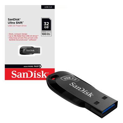 PENDRIVE 32GB USB SANDISK 3.0 ULTRA SHIFT AMARILLO