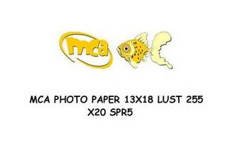 MCA PHOTO PAPER 13X18 LUST 255 X100 SPR5