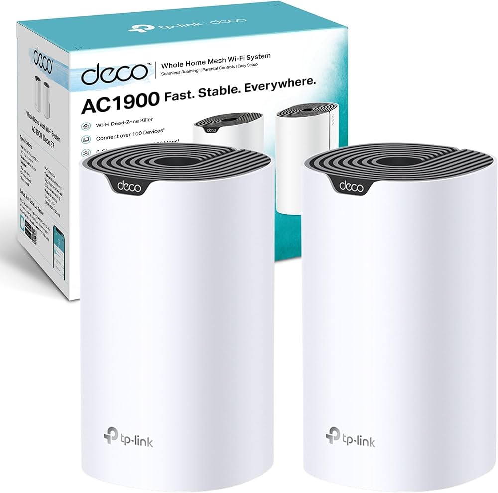 TPLINK DECO S7 PACK DE 2 AC1900 GIGA MESH WIFI SYSTEM