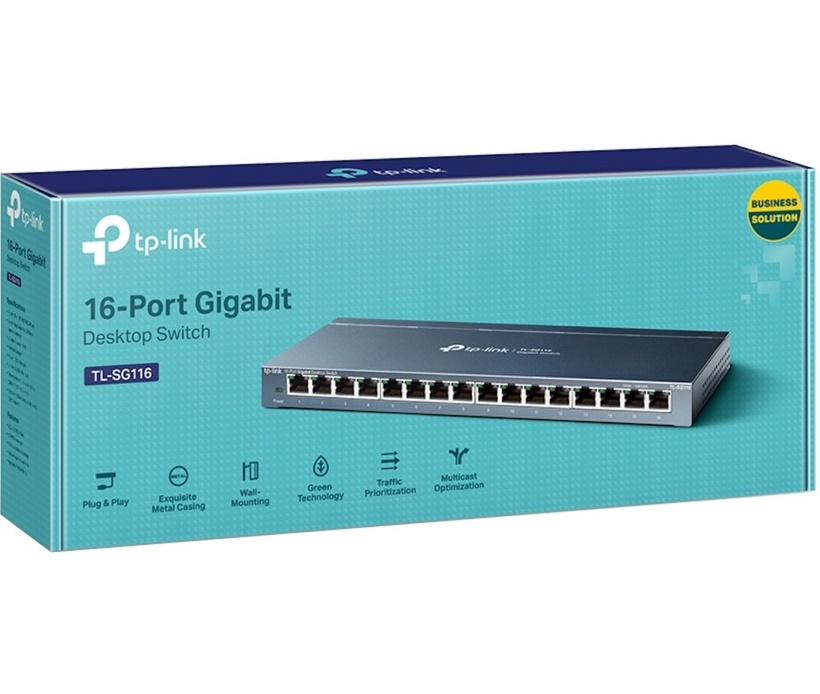 SWITCH 16 10/100/1000 TL-SG116E GIGABIT